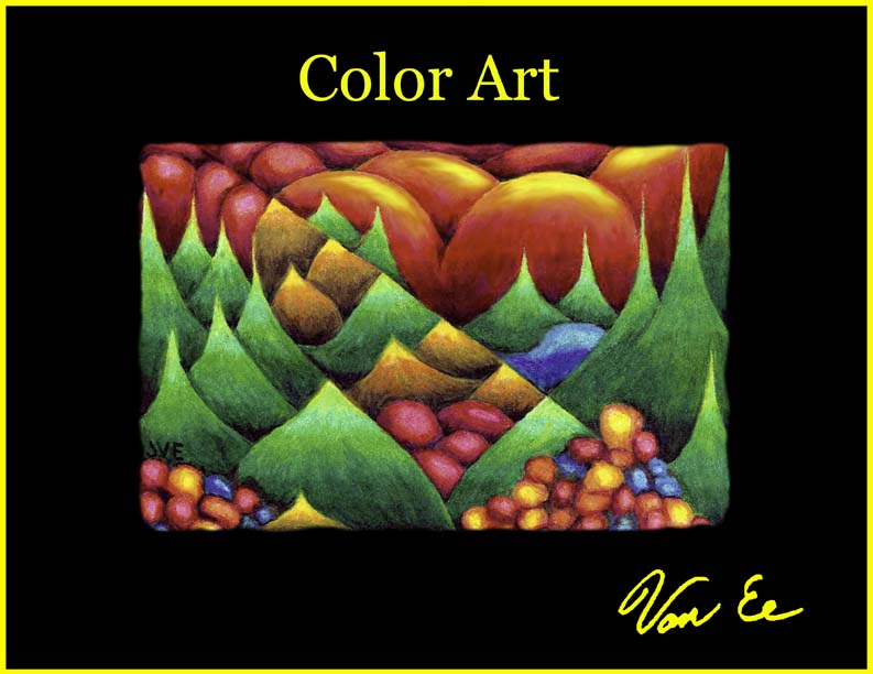 Book cover of "Color Art" by Jonathan Van Ee