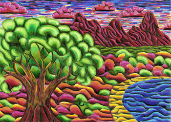 Tree By The Sea